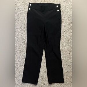 Rafaella Black Stretch Capris